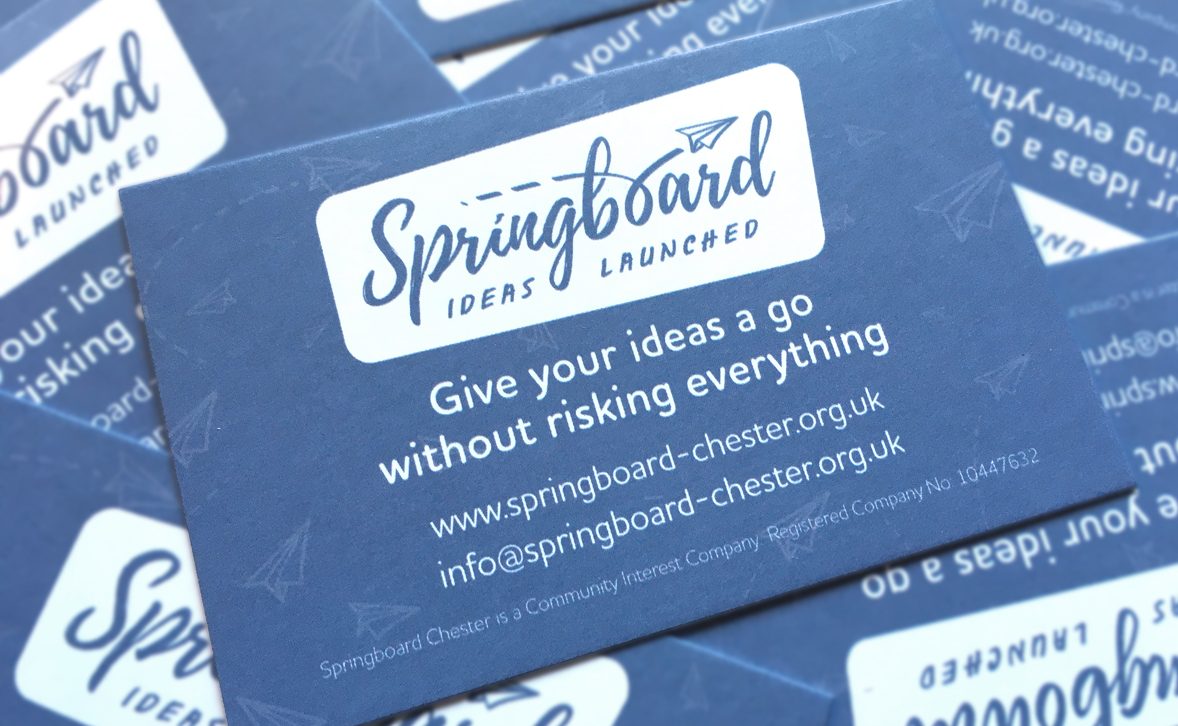 Springboard business card