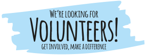 we are looking for volunteers