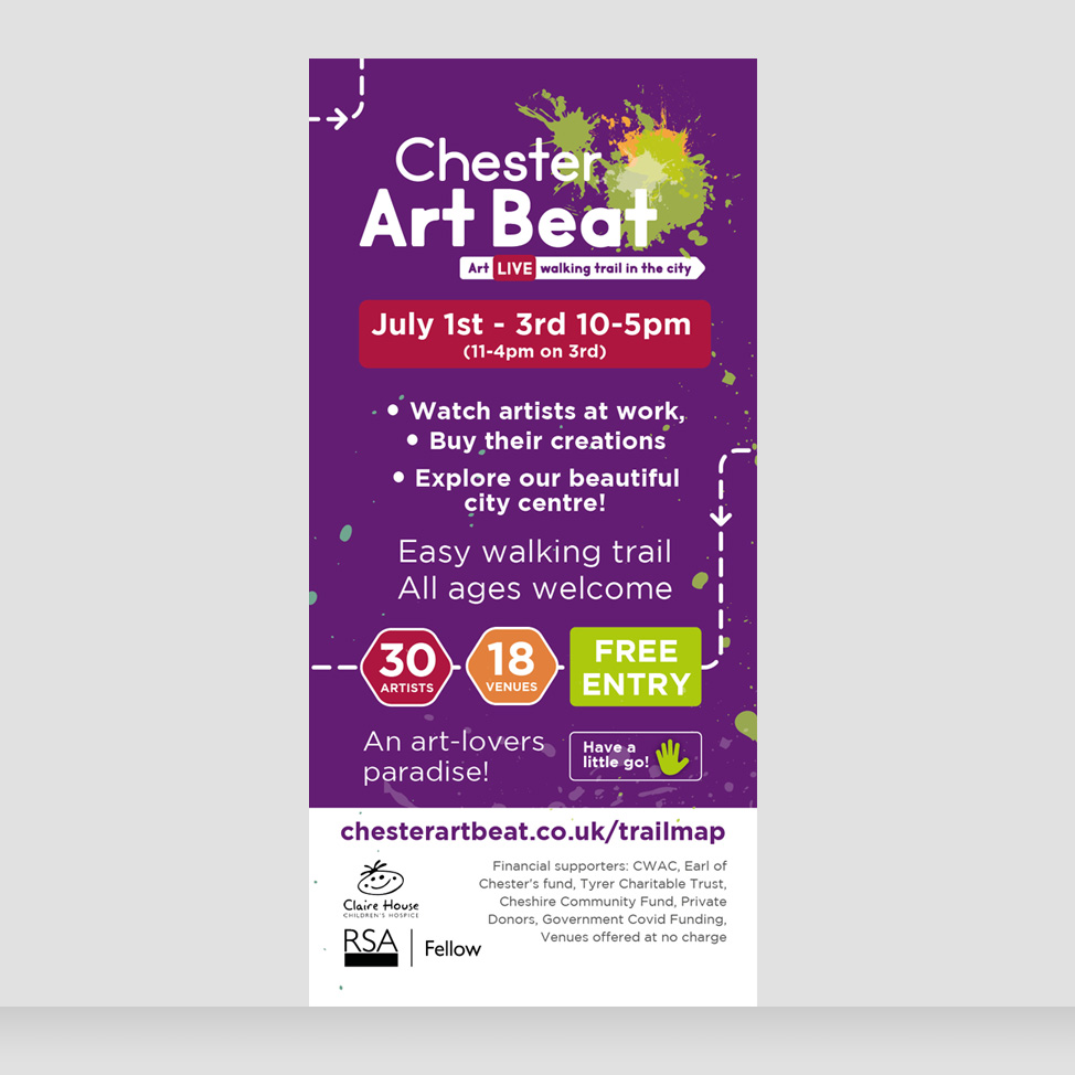 Art Beat leaflet